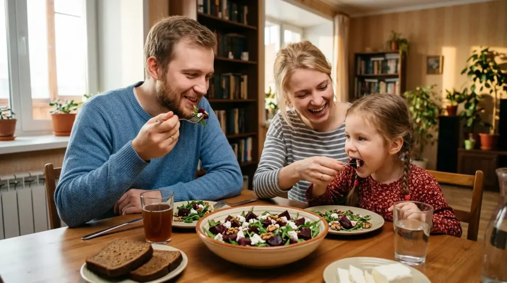 Beet and Goat Cheese Salad