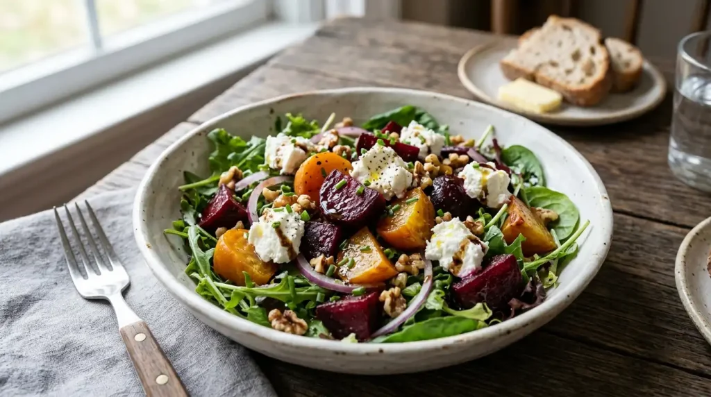 Beet and Goat Cheese Salad