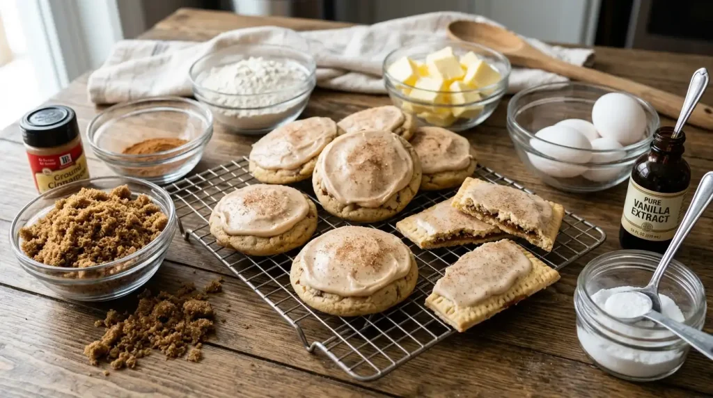 Brown Sugar Pop Tart Cookies