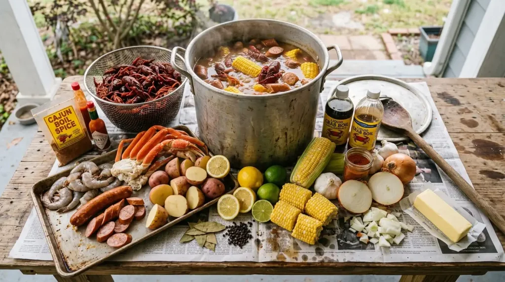 Cajun Seafood Boil