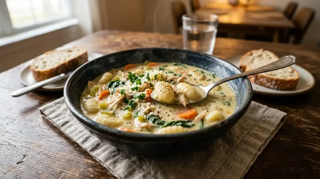 Chicken Gnocchi Soup 