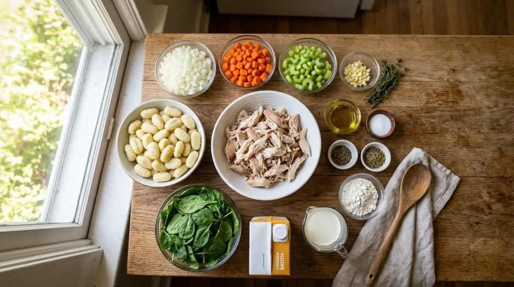 Chicken Gnocchi Soup 
