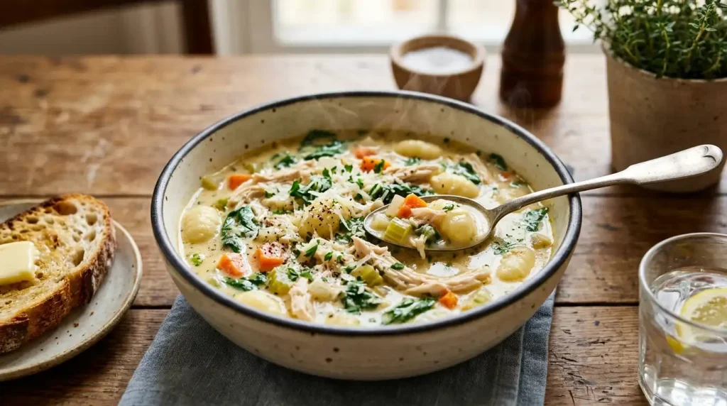 Chicken Gnocchi Soup 