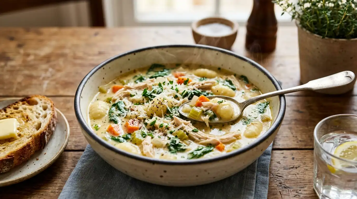 Chicken Gnocchi Soup