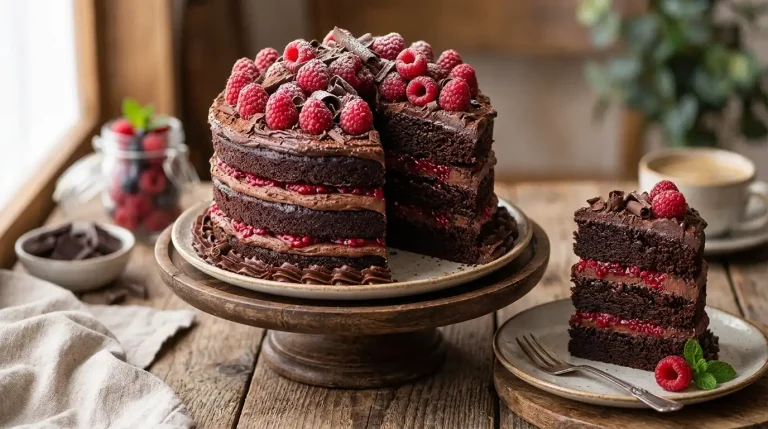 Chocolate Raspberry Cake