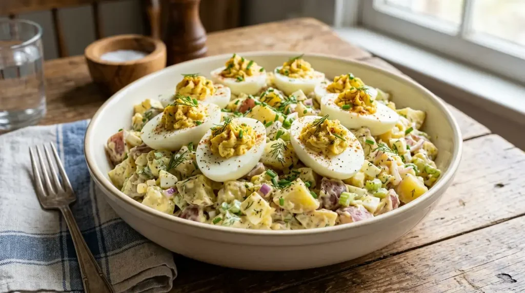 Deviled Egg Potato Salad 