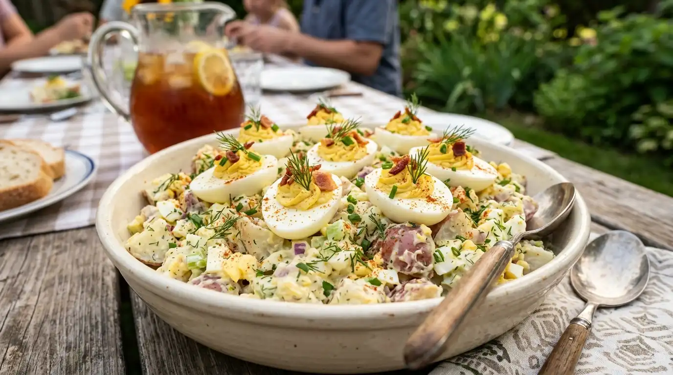 Deviled Egg Potato Salad