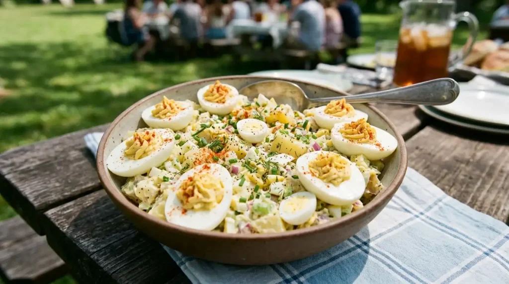 Deviled Egg Potato Salad 