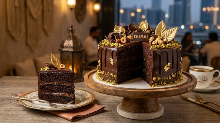 Dubai Chocolate Cake