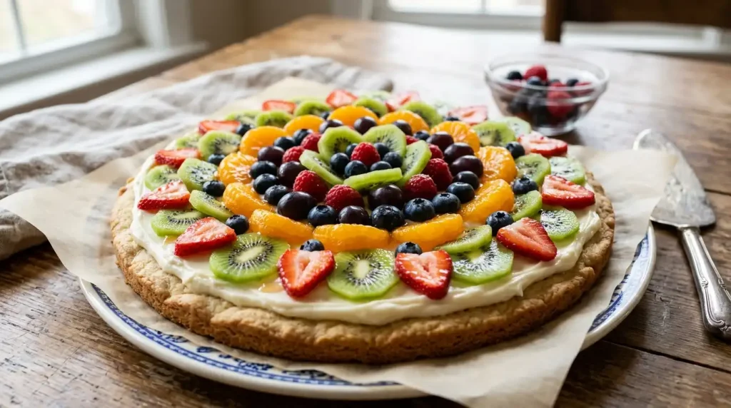 Fruit Pizza Sugar Cookie