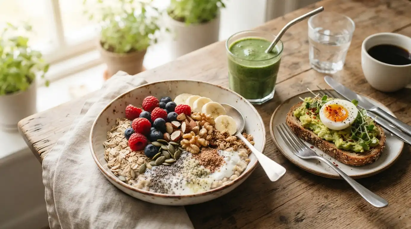 High Protein High Fiber Breakfast