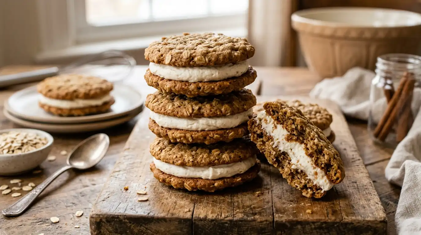 Homemade Oatmeal Cream Pies