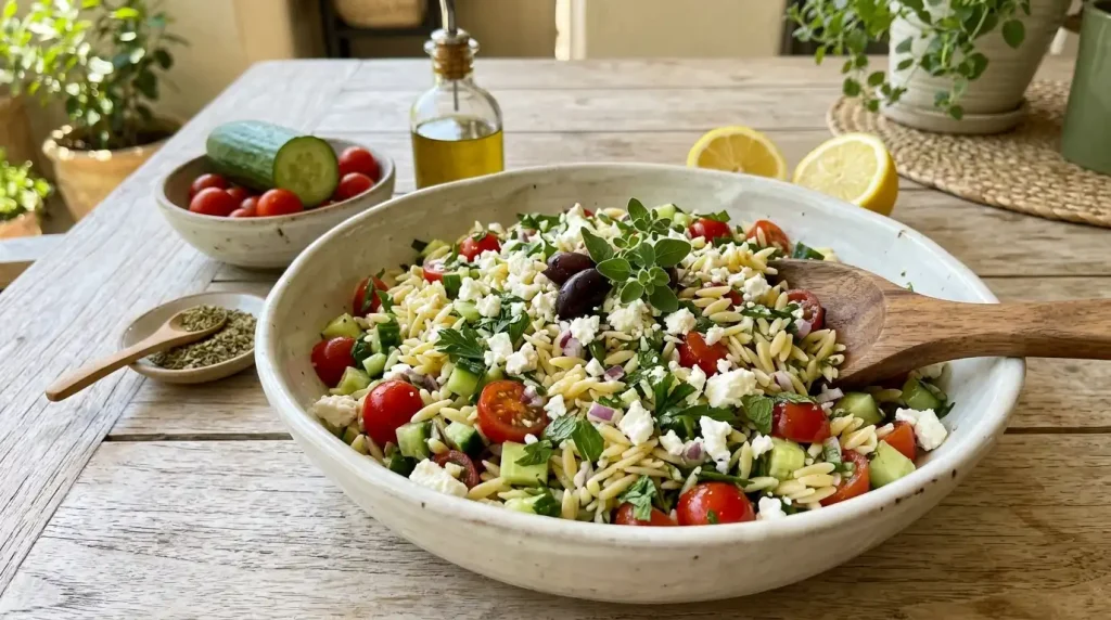 Mediterranean Chickpea Salad 