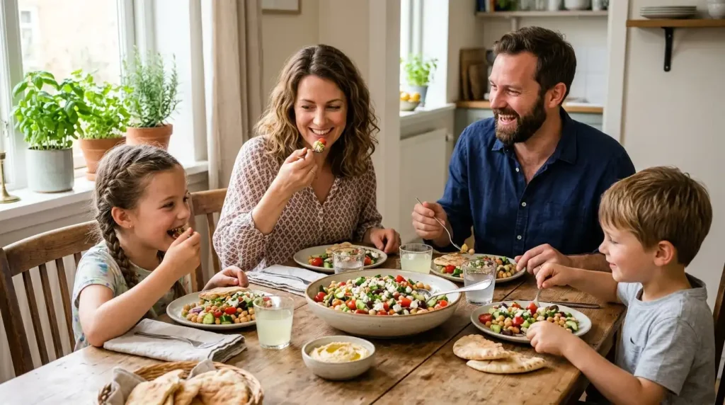 Mediterranean Chickpea Salad 