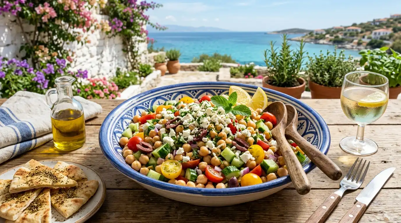 Mediterranean Chickpea Salad