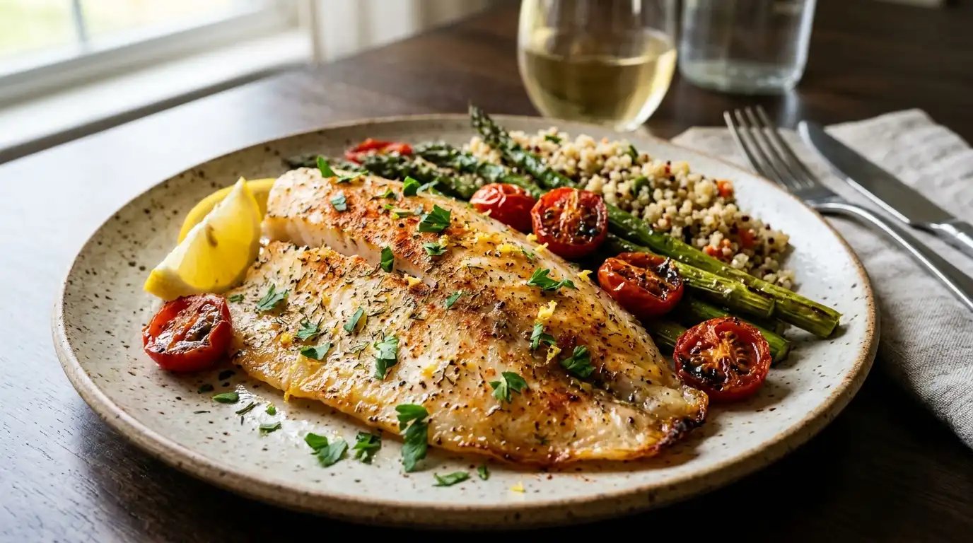 Oven Baked Tilapia