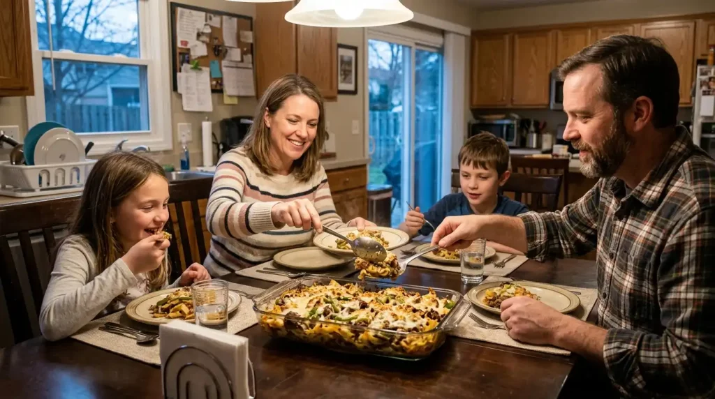 Philly Cheesesteak Casserole